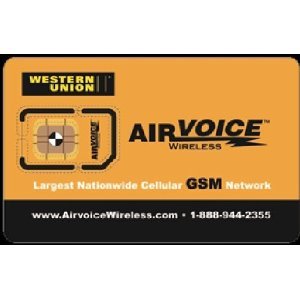 Airvoice Wireless SIM Card Unactivated