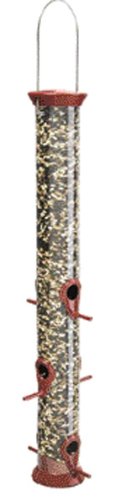 Sunflower Bird Feeder 23 Burgundy