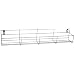 San Jamar B5624SG Heavy Gauge Formed Wire Speed Rack Bottle Holder, 24" Width x 6" Height x 4-1/2" Depth