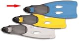 Review   / Full Foot Swim Fins Size 44-45 (9-10) (Blue)
