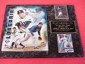Tampa Bay Devil Rays Evan Longoria 2 Card Collector Plaque