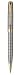 Parker Sonnet Sterling Cisel&eacute; Medium Point Ballpoint Pen with Golden Trim, Silver (1743553)