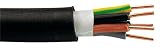 KOPP SB 1574.1004.2 Leitung NYY 5 x 1,5 mm&sup2;,10 m schwarz