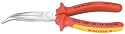 Knipex Flachrundzange Vde Gebog 200mm 2626