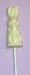 Scott's Cakes Stand Up Bunny White Chocolate Pop