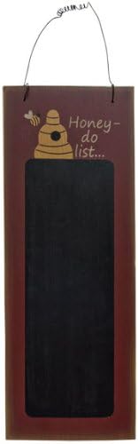 Chalkboard Sign - Honey Do List - Primitive Country Rustic Bee Home Decor