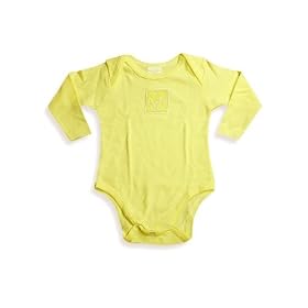 Little Giraffe - Newborn Baby Boys/Girls, Long Sleeved Onsie, Yellow