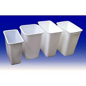 KV Replacement Basket 20 Quart White by Knape & Vogt