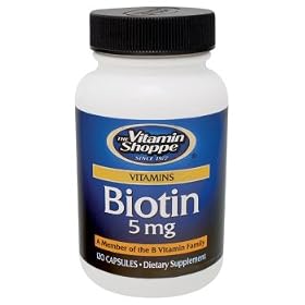 Vitamin Shoppe - Biotin, 5 mg