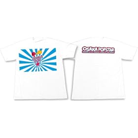 Buy Osaka Popstar - DOG STRIPES T-shirt, White made by Osaka Popstar now!