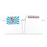 Buy Osaka Popstar - DOG STRIPES T-shirt, White by Osaka Popstar