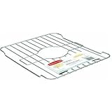 Rubbermaid Chrome Twin Sink Dish Rack