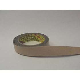 3M(TM) Urethane Foam Tape 4318 Charcoal Gray, 1/2 in x 36 yd [PRICE is per ROLL]