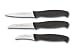 Kitchen & Housewares : J.A. Henckels International 3-Piece Paring Knife Set, Black