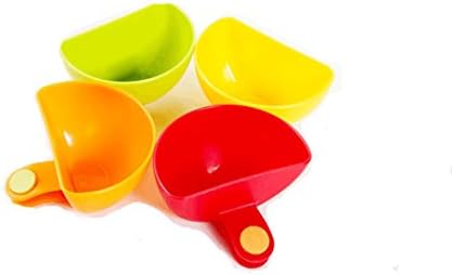 XINJIECHUANG Original Multi-purpose Mini Clip-on seasoning container set Pack of 4