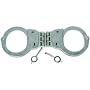 Smith & Wesson Model 300 Standard Size Hinged Handcuff Nickel Md: 350096