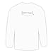 Long Sleeve T-shirt with travel, black and white, Canada, boat, North America, water, transport, canoe, dugout