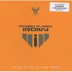 Album cover for Irony by Frozen Plasma CD from which you can create your own MP3 Ringtones / Realtones using the ToneBee online ringtone maker.