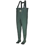 Hodgman� Bantam Weight 2-ply Nylon / Rubber Chest Waders w/ Cleated Soles Green