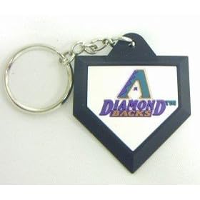 <b>Arizona Diamondbacks Home Plate Key Chain</b>
