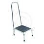 Improving Lifestyles Foot Stool with Handrail Steel Construction 300 pounds