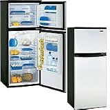 Danby Mid-Size Refrigerator - Black With Stainless Steel Door