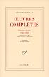 Oeuvres compl�tes, tome 1 : Premiers �crits 1922-1940