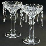 OLD WORLD 8 CANDLE STICK PAIR