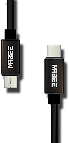 Type C to Type C Cable, Mabee® (3.3ft/1m) USB 3.0 Type C to USB-C Aluminium Alloy Fast Charging and Data Transfer [5gb/s] for Macbook, Nokia N1, Chromebook Pixel,Apple TV and Apple TV