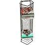 Atlantic Onyx 1209 35 CD Tower (Matte Black Steel)