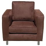 Jennifer Delonge Microsuede Ava Chair