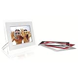 Philips 8.5-Inch Digital Picture Frame (Clear) w/3 Additional Colored Frames