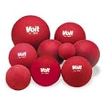 SAVE $0.76 - 5" Voit Playground Balls (RED) - Playground Equipment $3.03