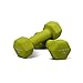 Fitness Republic Neoprene Workout Dumbbells 5 Pairs (2,4,6,8,10)LB - Non Slip, Anti Roll Exercise & Fitness Dumbbells Combo - Hex Shaped Hand weights for Men & Women - Ideal for Home and Gyms training