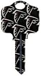 Atlanta Falcons Kwikset KW1 House Key