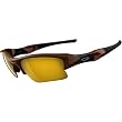 Oakley Flak Jacket XLJ Adult Asian Fit Sport Casual Wear Sunglasses - Polished Rootbeer/VR50 Gold Iridium