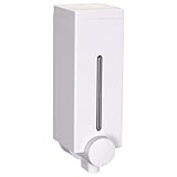 Hydas Slimeline Single Chamber Soap Dispenser, White