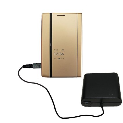 Emergency AA Battery Charge Extender for the i-Mate Ultimate 7150 - Gomadic Brand w/ TipExchange Technology