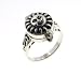 Sterling Silver Happy Sun Poison Locket Ring (Size 5,6,7,9)