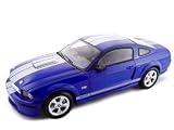 2008 Mustang Shelby GT Blue 1:18 Diecast Model