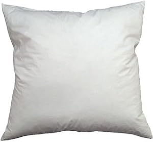Luxury 30 Inch Pillow Insert Overstuffed with Down and Feathers (Single)