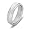 14k White Gold Men's Milgrain Wedding Band, 7mm