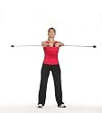 Californian Fitness Trainings-Stab SWINGSTICK , rot