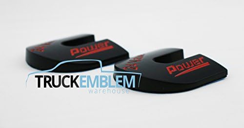 2 NEW (PAIR) MATTE BLACK WITH RED LETTERING 24 VALVE DODGE RAM CUMMINS TURBO DIESEL EMBLEMS BADGES SET NAMEPLATES DECALS