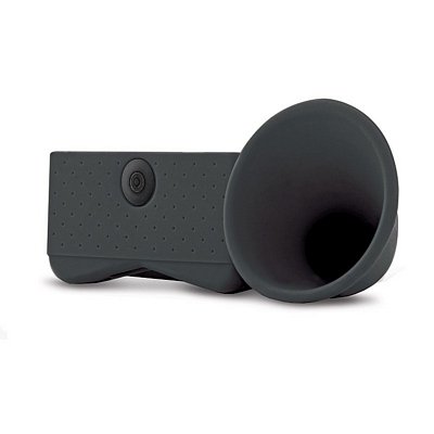 Horn Stand for Iphone 4S Black Portable Horn Speaker