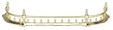 Solid Brass Hearth Fender