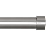Umbra Cappa 1-1/4-Inch Drapery Rod for Window, 72 to 144-Inch, Nickel