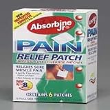 Absorbine Jr Pain Relieving Patches, 6 Ea