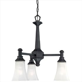 Kaden Downlight Mini Chandelier in Painted Bronze