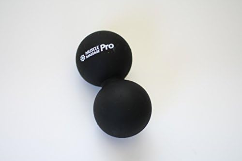 Muscle Massage Pro Double Lacrosse Ball Triggerpoint Pal (Black)